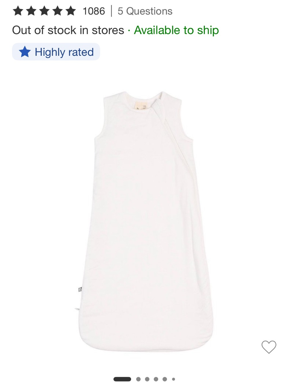 Kyte BABY Sleeveless Sleep Sack